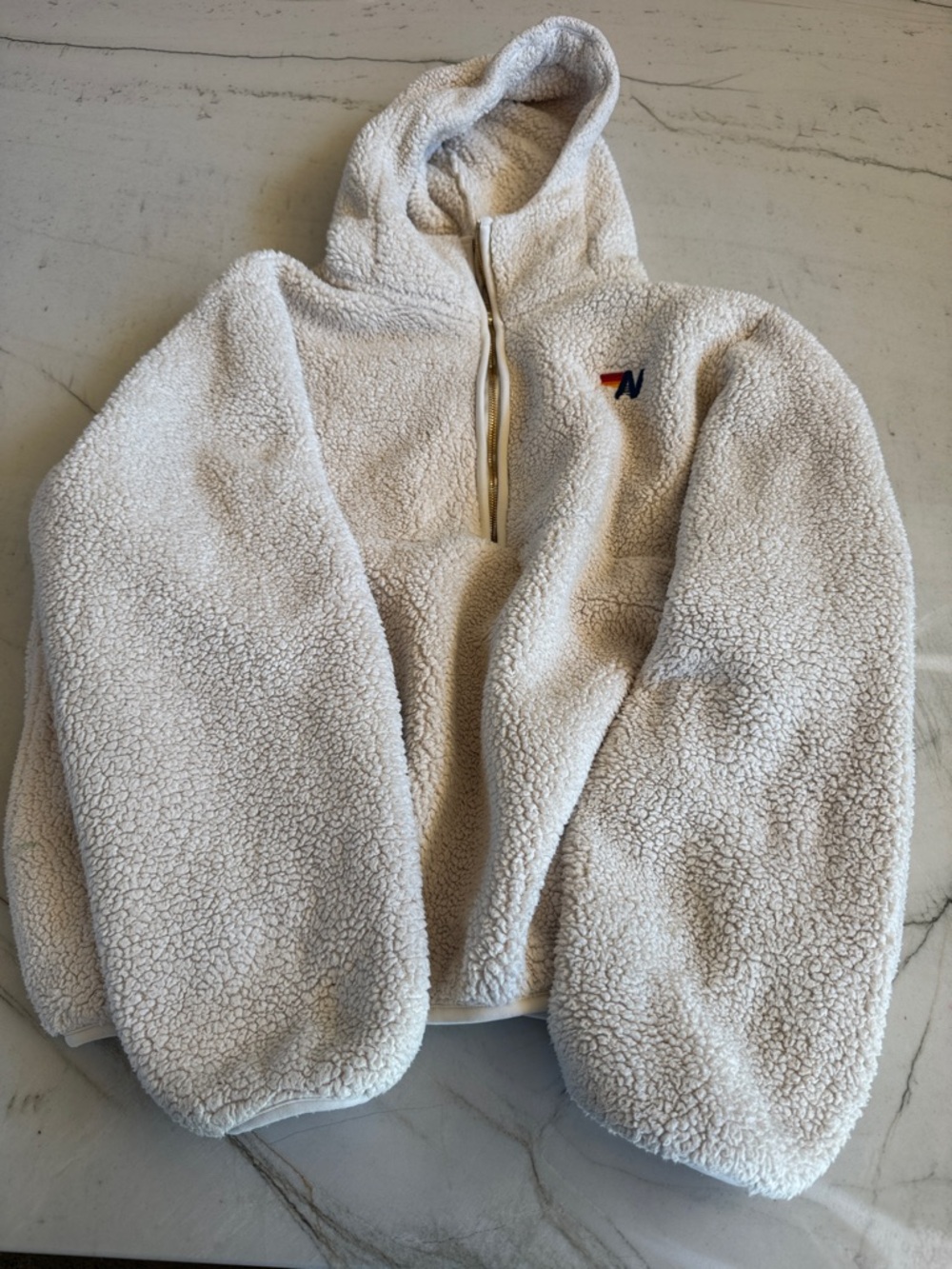 Aviator Nation Sherpa Quarter Zip